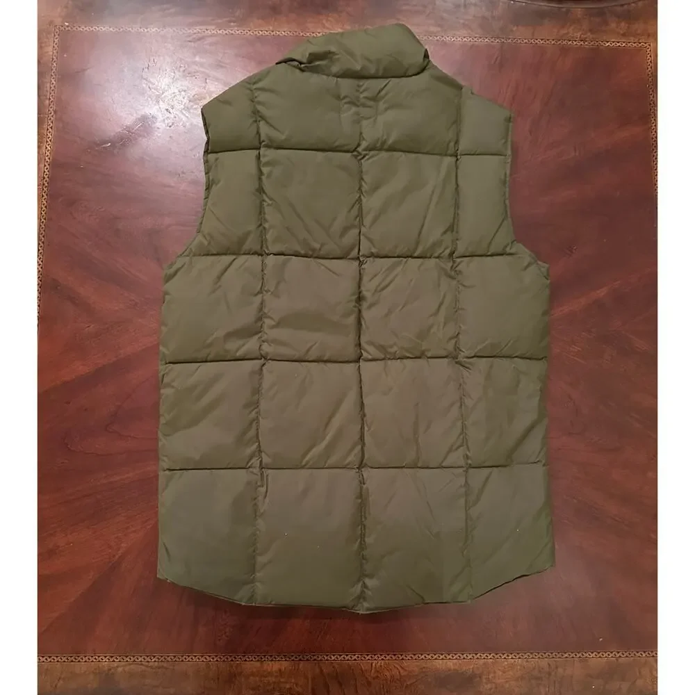 Lands’ End Quilted Down Vest S - Picture 2 of 5